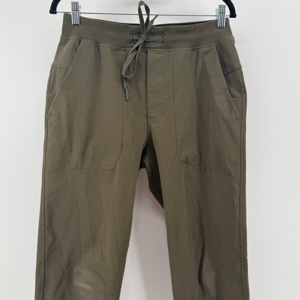 Lululemon Lab Mens M Olive Green ABC Jogger Tapered Pant M5AB8S
